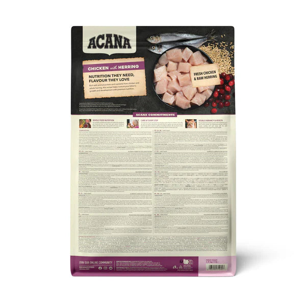 Acana First Feast Chicken With Herring Kitten Dry Food