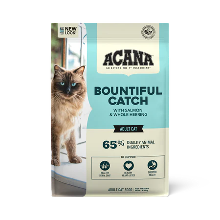 Acana Bountiful Catch Salmon With Whole Herring Adult Dry Cat Food 1.8KG