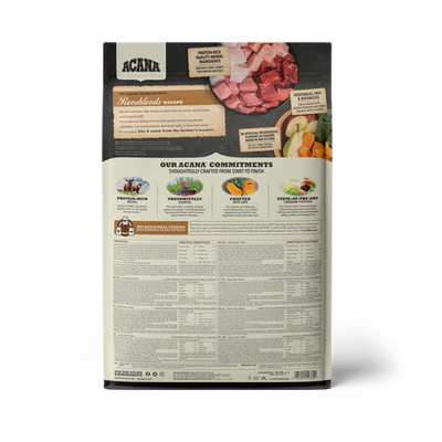 Acana Highest Protein Ranchlands Recipe Dry Dog Food