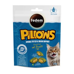 Fedem Pillows Cat Treats –Milk Flavour 50g