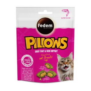 Fedem Pillows Cat Treats – Salmon Flavour 50g
