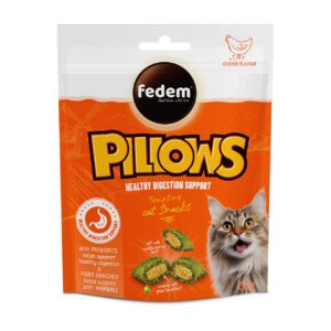 Fedem Pillows Cat Treats – Chicken Flavour 50g
