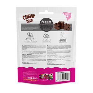 Fedem Chewy Bits Savory Salmon Flavour for Cats 55g