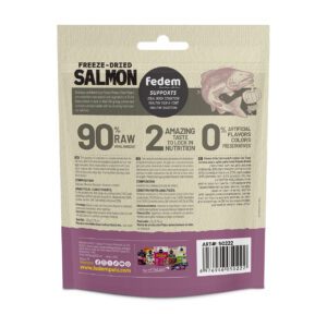 Fedem Freeze-Dried Cat Treat – Salmon & Pumpkin 22g