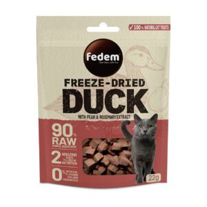 Fedem Freeze-Dried Cat Treat – Duck & Pear 22g