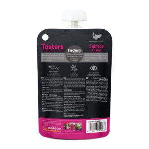 Fedem Tasters Creamy Cat Snack – Salmon & Catnip 80g