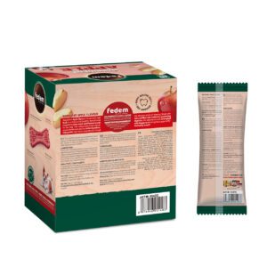 Fedem Happident Regular Dog Treat – Apple Flavour 20g x 48pcs