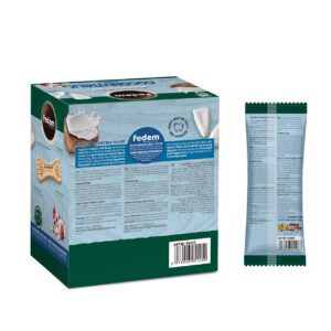 Fedem Happident Regular Dog Treat – Coconut Milk Flavour 20g x 48pcs