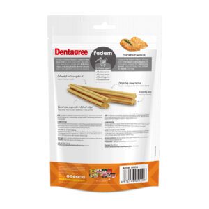 Fedem Dentagree Regular Dental Stix for Dogs – Chicken Flavour 80g (8 pcs)