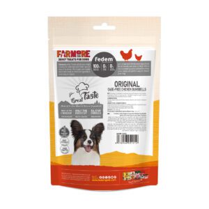 Fedem Farmore Jerky for Dogs – Original Cage-Free Chicken Dumbbells 75g