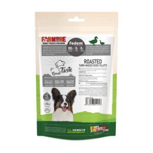 Fedem Farmore Jerky for Dogs – Roasted Farm-Raised Duck Fillets 75g