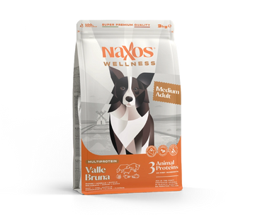 Naxos Adult Medium Natural Beef, Buffalo & Lamb – 3kg