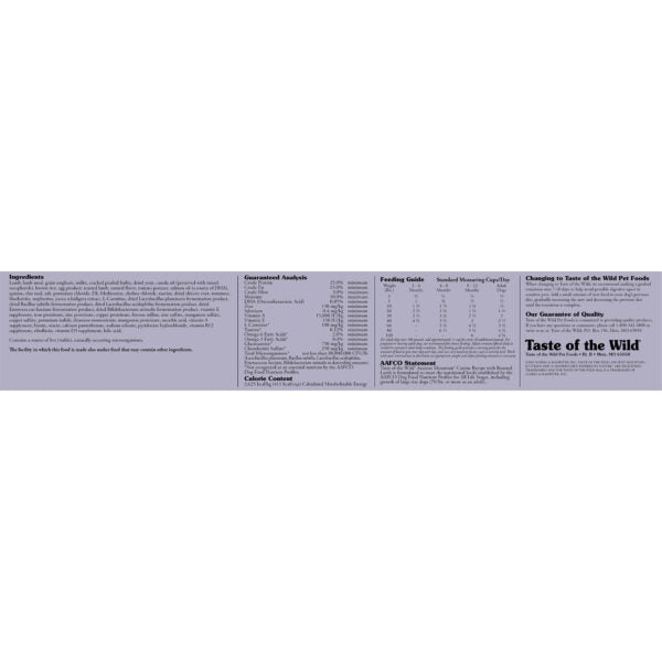 Taste of the Wild: Ancient Mountain Canine Recipe