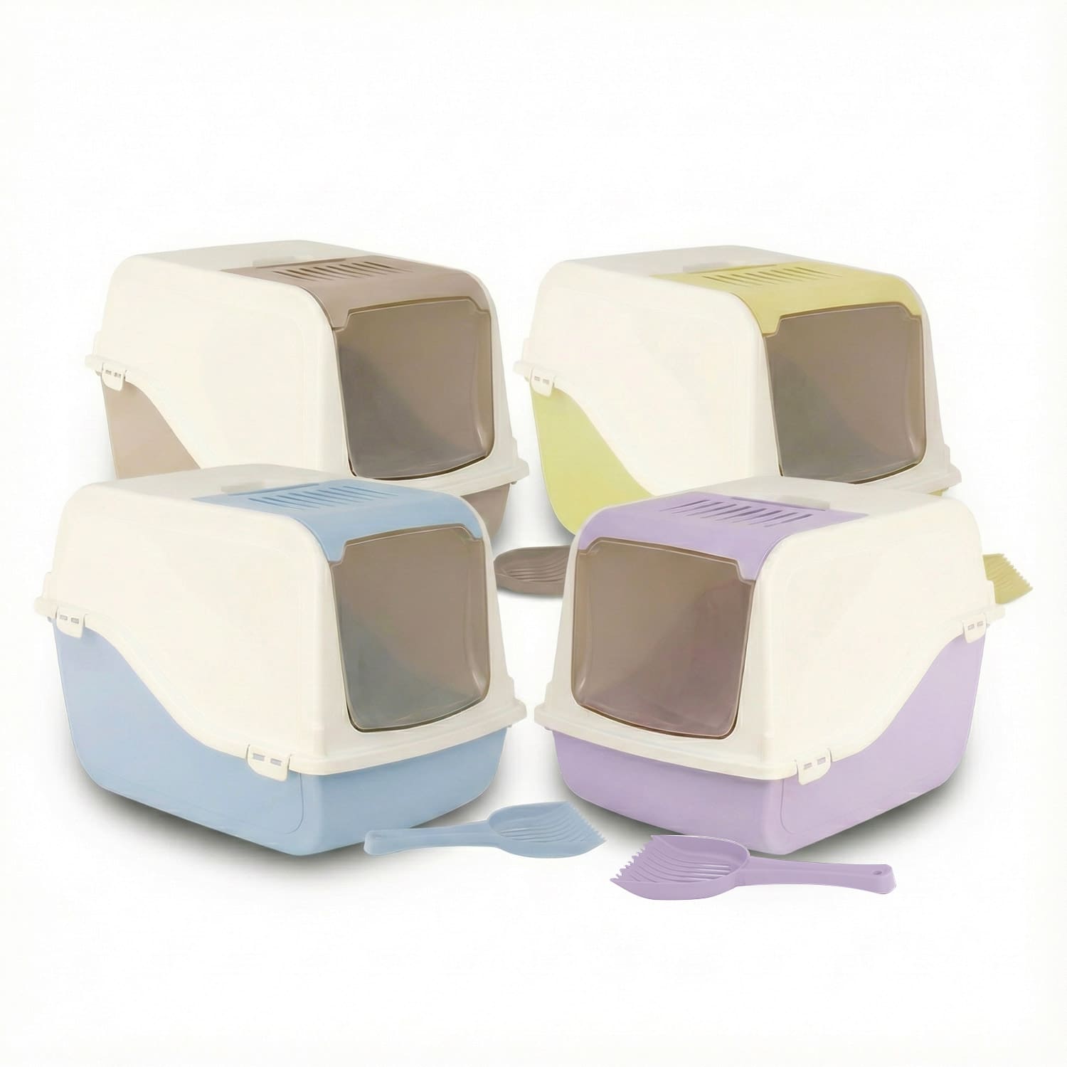 Bergamo Cat Litter Box ARIEL(TOP FREE)