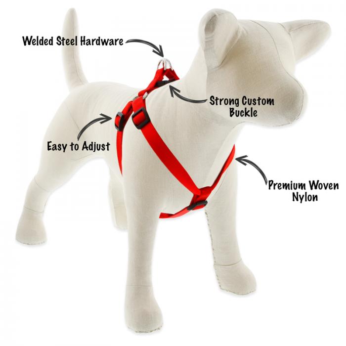 LupinePet Medium Dog Basics Step In Harness 3/4″