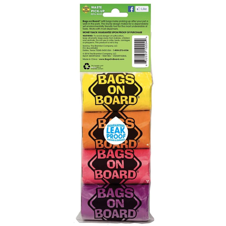 Bags on Board Refill Bags – Rainbow Roll 60 bags (4×15)