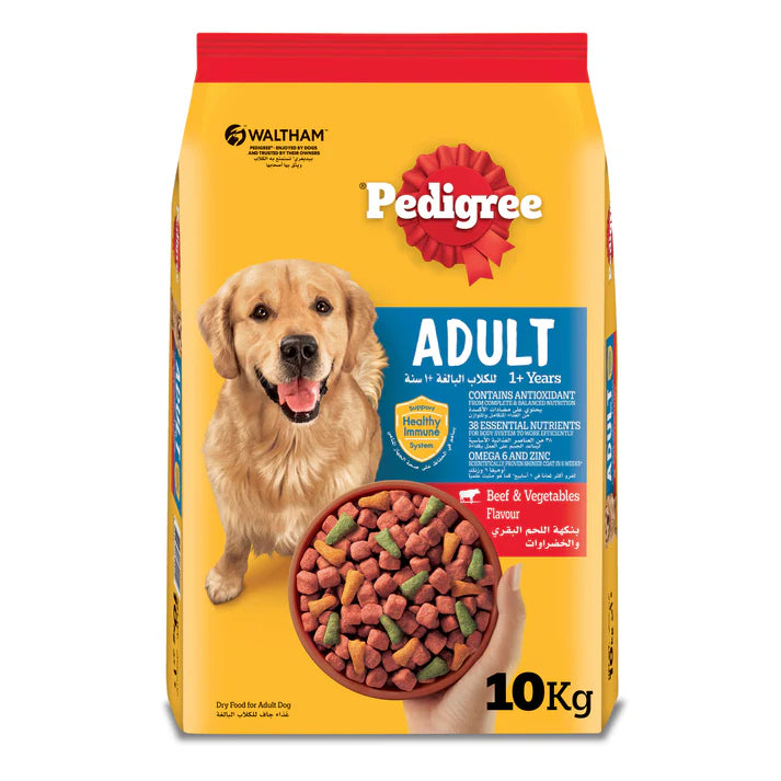 Pedigree Beef & Vegetables Adult Dry Dog Food