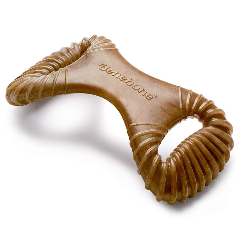 Benebone Dental Dog Chew Toy – Bacon