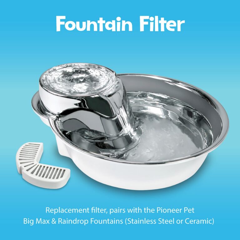 Pioneer Pet Big Max Pet Drinking Fountain 128oz – Stainless Steel