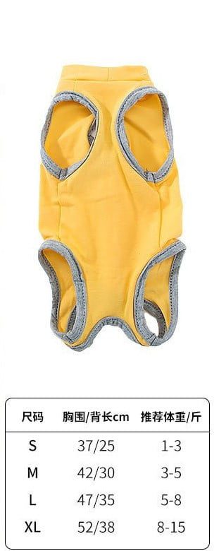 Cozy Paws Cat Surgical Recovery Suit - Small