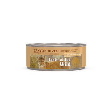 Taste of the Wild: Canyon River Feline Recipe 85gr ( 1Box – 24pcs)