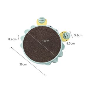 Cozy Paws Crab-Shaped Cat Scratcher with Balls & Catnip