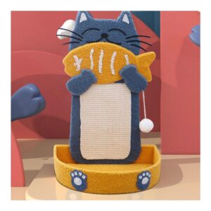Cozy Paws Fish Shape Cat Scratching Board With Sisal Rope and Scratching Pad