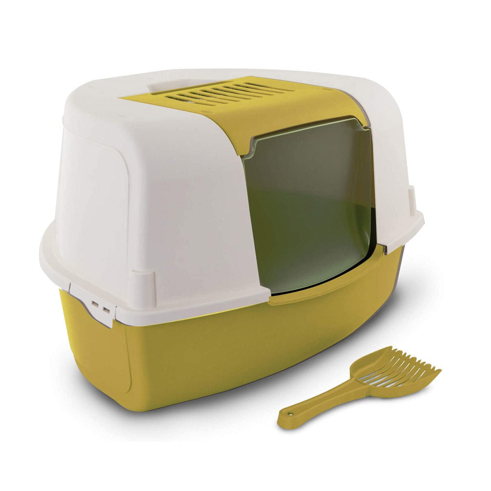 Bergamo Toilet Ariel Corner Litter Tray and Scoop