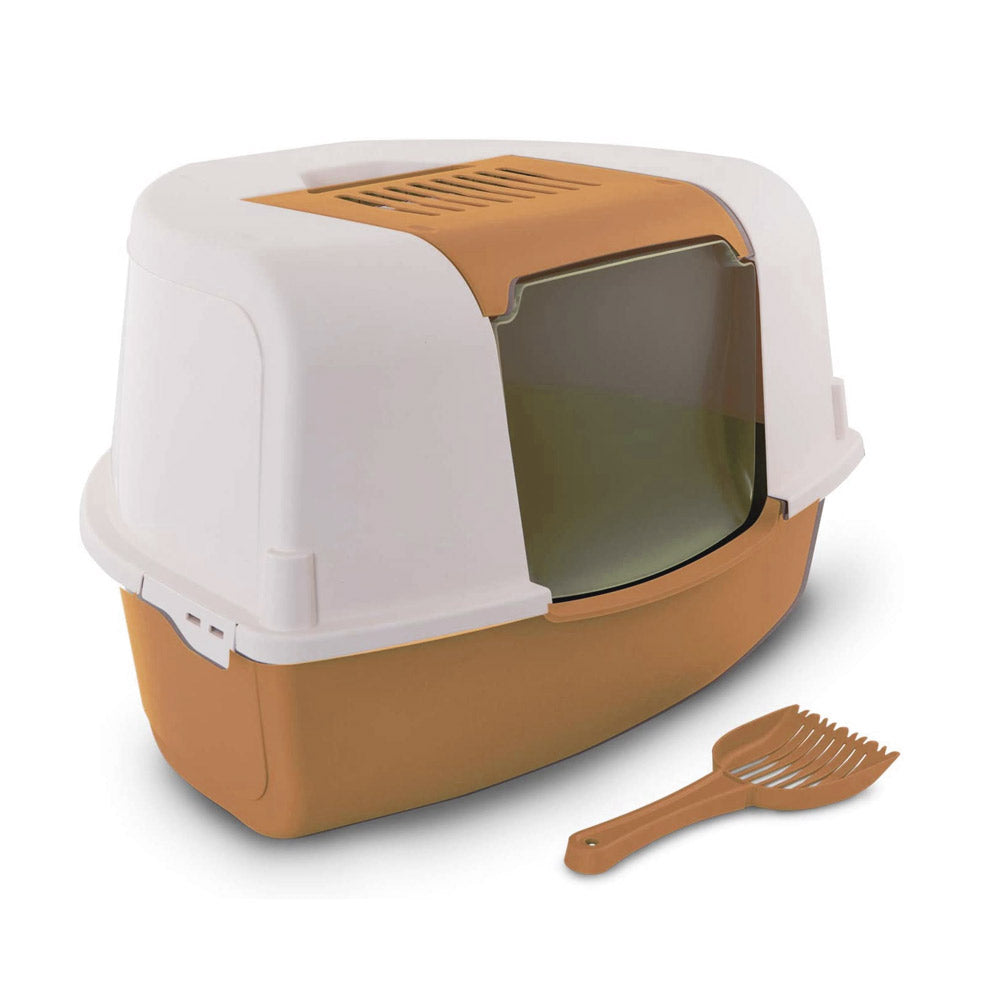 Bergamo Toilet Ariel Corner Litter Tray and Scoop