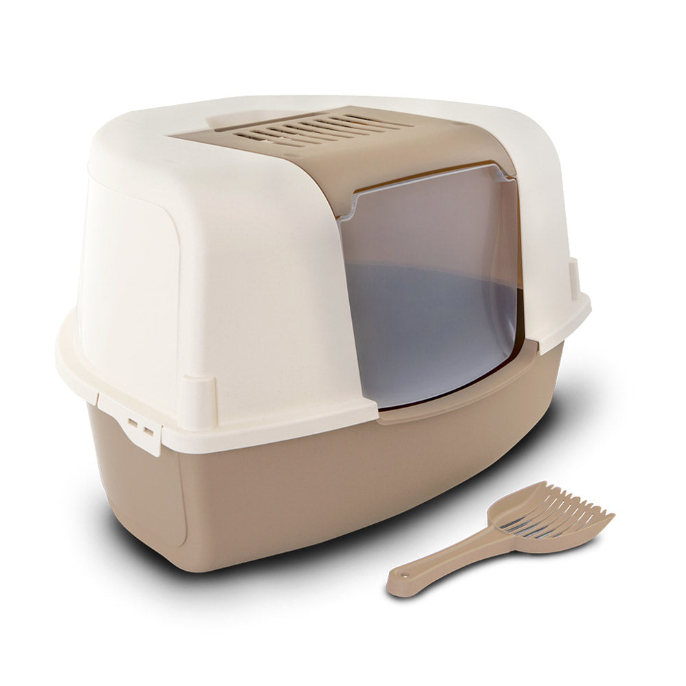 Bergamo Toilet Ariel Corner Litter Tray and Scoop