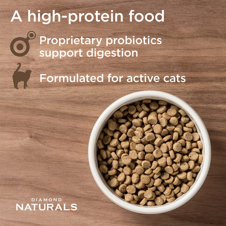 Diamond Naturals Active Cat Chicken Meal & Rice Formula 2kg