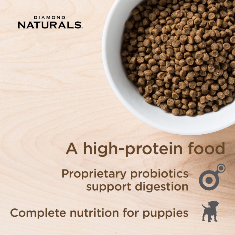 Diamond Naturals Small and Medium Breed Puppy Rich in Chicken & Rice 2kg