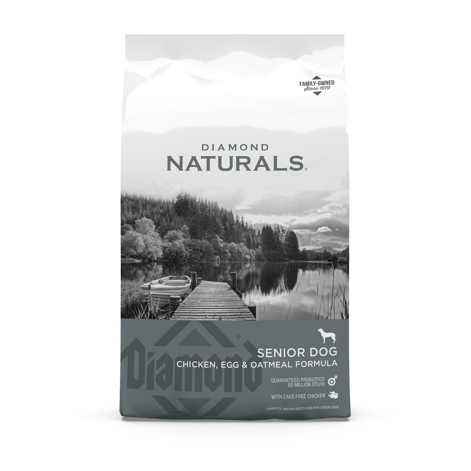 Diamond Naturals Senior Dog Chicken, Egg & Oatmeal Formula 2.72kg