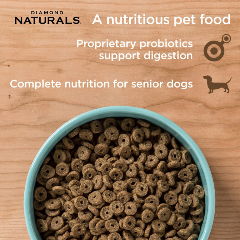 Diamond Naturals Senior Dog Chicken, Egg & Oatmeal Formula 2.72kg