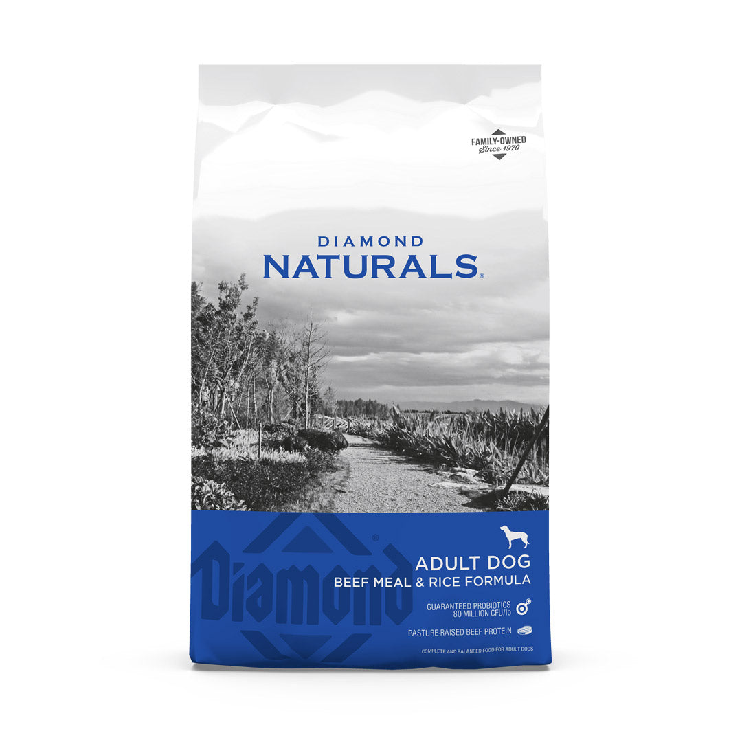 Diamond Naturals Adult Dog Beef Meal & Rice Formula 18.14kg