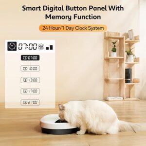 UBPet Smart Refrigerated 5 Meal Auto Pet Feeder F10