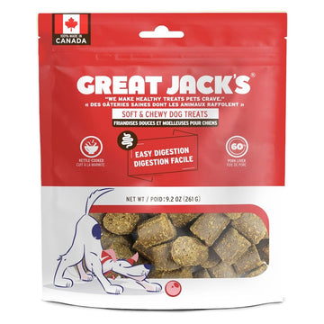 Great Jack’s Easy Digestion Grain-Free Dog Treats 9.2oz / 261gm