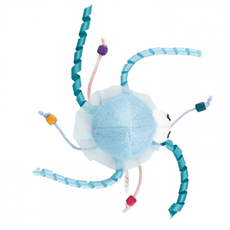 GiGwi Shining Friends Jellyfish with activated LED light & Catnip inside