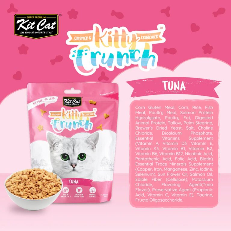 Kit Cat Kitty Crunch Tuna Flavor 60g
