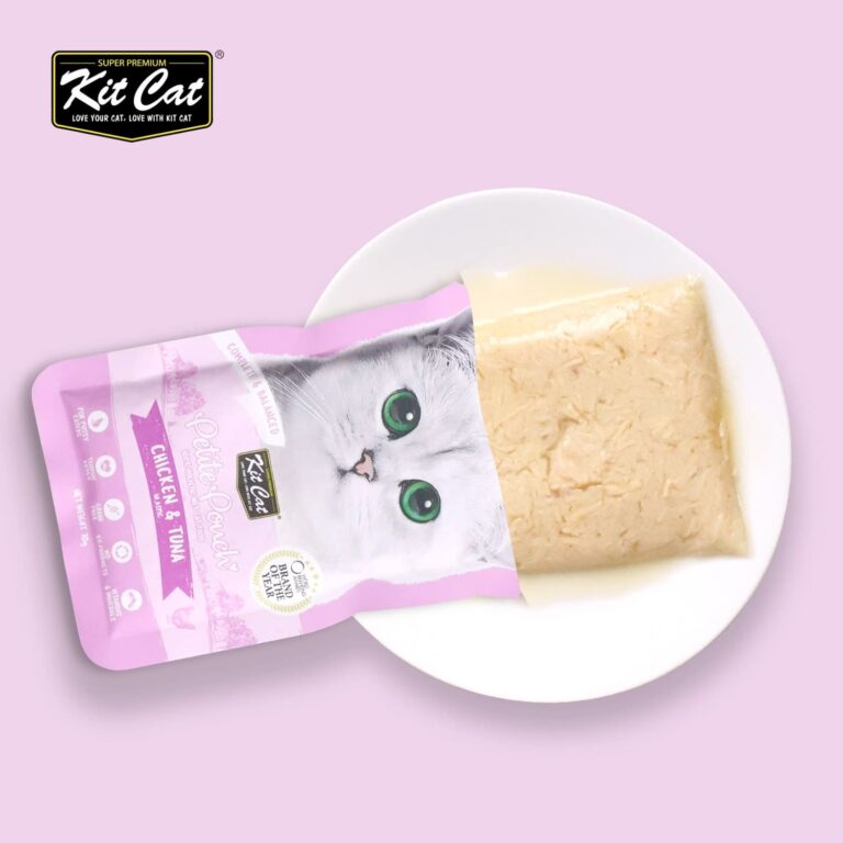 Kit Cat Petite Pouch 70g – Chicken & Tuna (1 Box -24pcs)