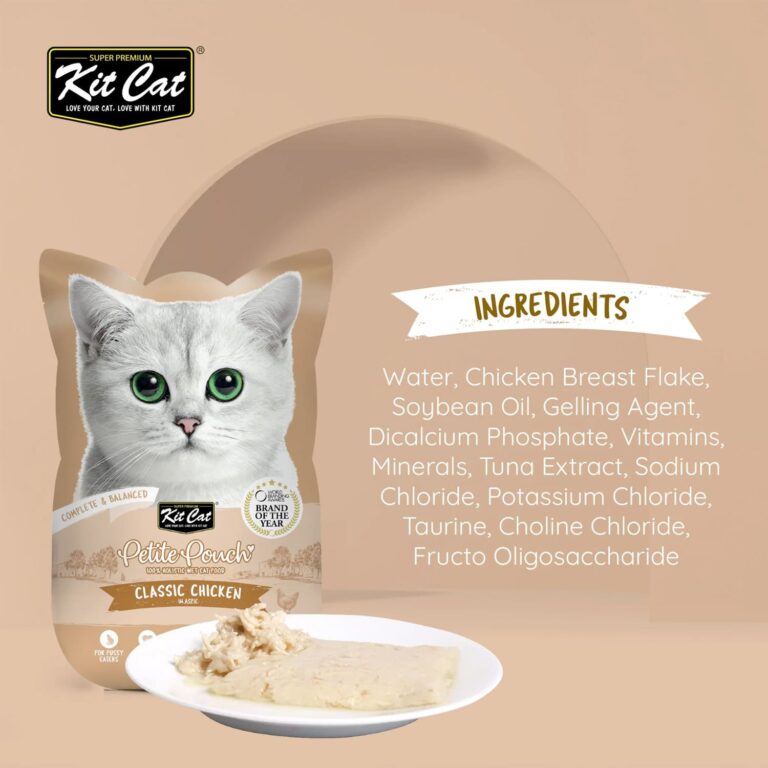 Kit Cat Petite Pouch 70g – Classic Chicken (1 Box -24pcs)