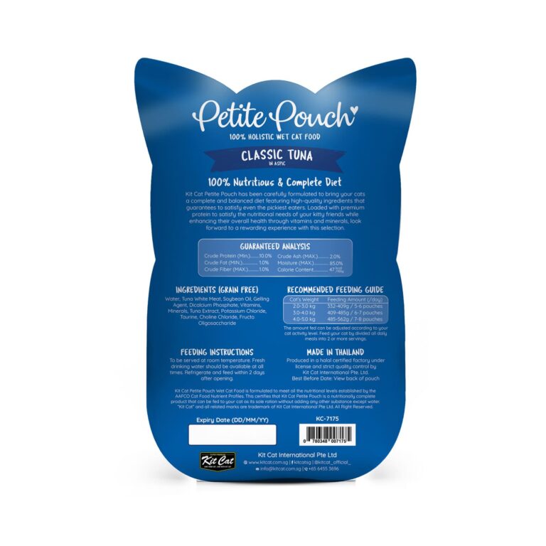 Kit Cat Petite Pouch 70g – Classic Tuna (1 Box -24pcs)