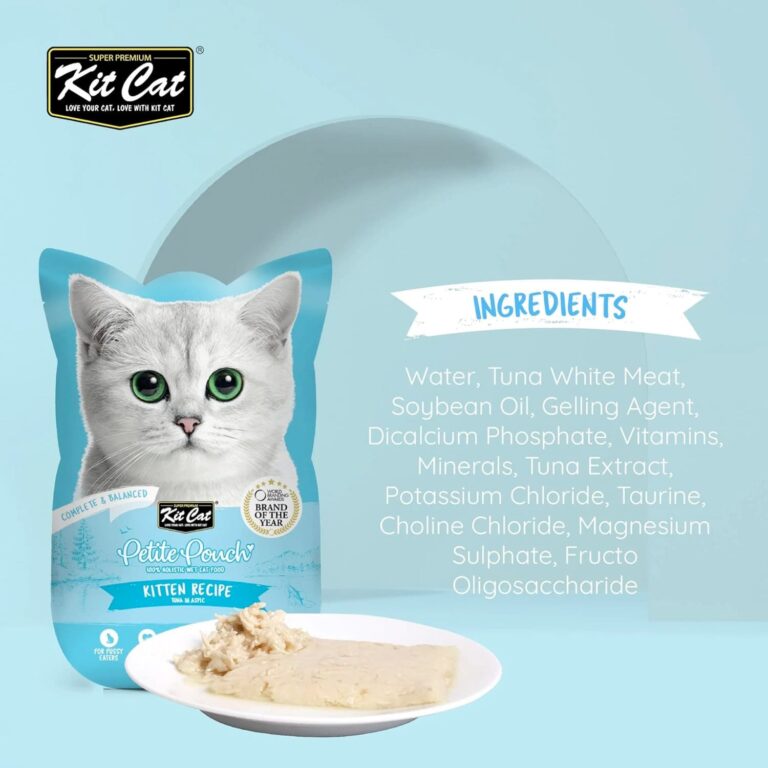 Kit Cat Petite Pouch 70g – Kitten Tuna (1 Box -24pcs)