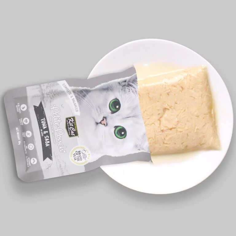 Kit Cat Petite Pouch 70g – Tuna & Saba (1 Box -24pcs)