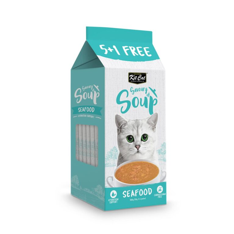 Kit Cat Savoury Soup Seafood 300g ( 6 X 50g )