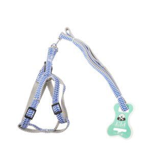 For Pet Dog Lead Chain With Harness - 1.0*120Cm (Mixed Colors)