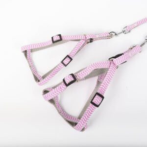 For Pet Dog Lead Chain With Harness - 1.0*120Cm (Mixed Colors)