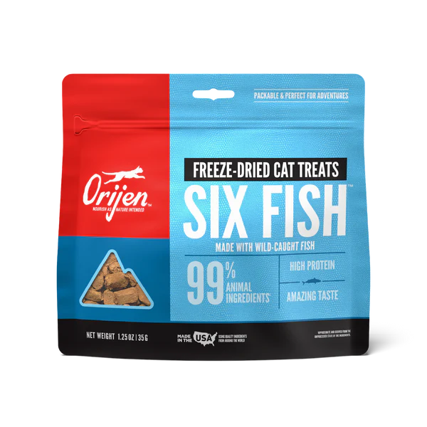 Orijen Six Fish Freeze Dried Cat Treats