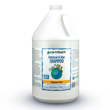 earthbath® Oatmeal & Aloe Shampoo – Fragrance Free, Made in USA, 128 oz (1 Gallon )