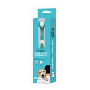 Purry Triple-headed Toothbrush